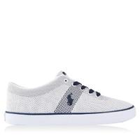 polo ralph lauren halford knitted trainers