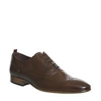 poste flavio brogue tan leather