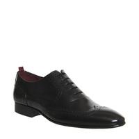 Poste Flavio Brogue BLACK LEATHER