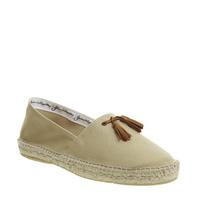 Poste Felice Tassel Espadrille BEIGE CANVAS