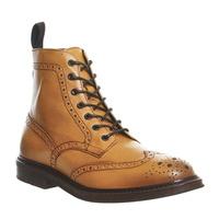 Poste Caeser Brogue Boot TAN LEATHER