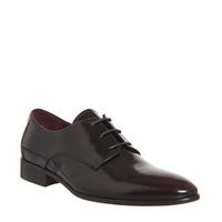 Poste Emelio Derby Lace Up BORDEAUX HI SHINE LEATHER