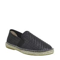 Poste Felice Espadrille BLACK WOVEN