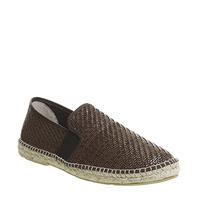 Poste Felice Espadrille BROWN WOVEN