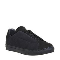 Poste Elliot Low Sneaker NAVY NUBUCK