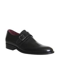 Poste Fiorello Single Monk BLACK LEATHER