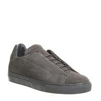 Poste Elliot Low Sneaker GREY NUBUCK