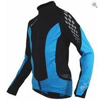 polaris fang childrens cycling jersey size s colour cyan black
