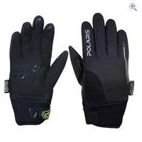 polaris kids torrent waterproof winter cycling gloves size m colour bl ...