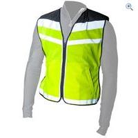 polite hi vis air waistcoat size l colour yellow