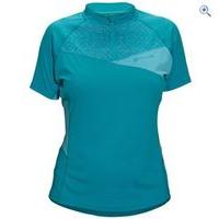 polaris womens medusa trail jersey size 10 colour turquoise