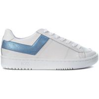 Pony Sneaker in white leather and light-blue laminated logo. women\'s Trainers in white