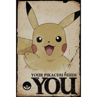 Pokemon Poster Pikachu Needs You 269