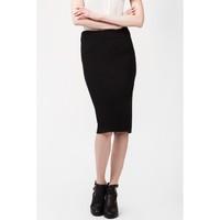 POCKET PONTE PENCIL SKIRT