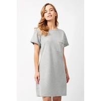 PONTI ZIP POCKET TUNIC DRESS