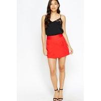 Pocket Detain Mini Skirt