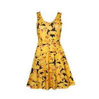 Pokémon Women\'s All Over Pikachu Dress - Yellow - L