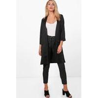 Pocket Duster Coat - black