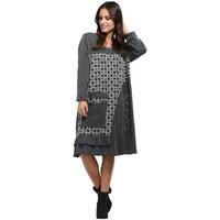 pomme rouge dress maya womens dress in grey