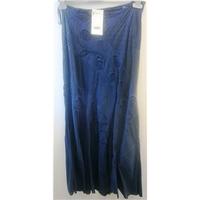 pomodoro size 12 blue skirt pomodoro size 12 blue long skirt