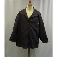 poetry size xxxl dark brown coat