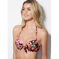 Polynesia floral bikini top