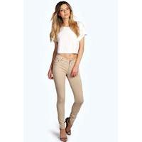 Ponte Super Skinny Stretch Trousers - camel