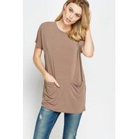 pocket side box casual top