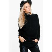 Posh Rib Jumper - black