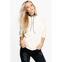 Posh Rib Jumper - cream