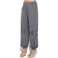 Pomme Rouge Trousers ROWAN women\'s Trousers in grey