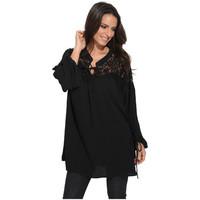 Pomme Rouge Blouse FIONA women\'s Shirt in black