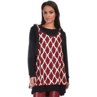 Pomme Rouge Tunic NADINE women\'s Tunic dress in red
