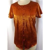 Portfolio bronze top M&S Marks & Spencer - Size: 8 - Orange - Blouse