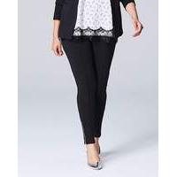 Ponte Zip Ankle Trouser Regular