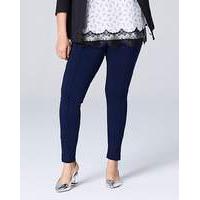 Ponte Zip Ankle Trouser Regular