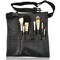 Portable Makeup Brush Bag Case Apron 22Pockets With Belt Strap Holder Cosmetic Brush Storage Organizer Box Beauty Artist Tool
