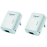 powerline starter kit 500 mbits allnet all168250double