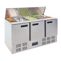 Polar Refrigerated Saladette Counter 368Ltr