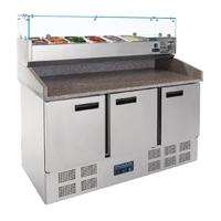 Polar Refrigerated Pizza and Salad Prep Counter 368Ltr