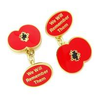 Poppy Chain Cufflinks