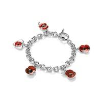 Poppy Collection Charm Bracelet