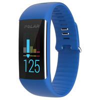 polar a360 fitness tracker with wrist heart rate blue m