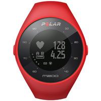 polar m200 gps heart rate monitor running sports watch red