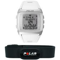 polar ft60 male heart rate monitor white