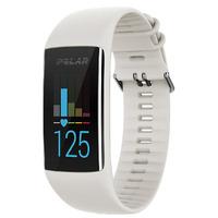 Polar A370 Fitness Tracker with Heart Rate - White, M / L