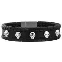 POLICE Unisex Skull Bracelet