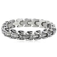 POLICE Men\'s Dragon Steel Bracelet