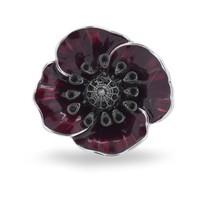 Poppy Collection Deco Poppy Brooch