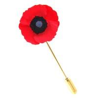 Poppy Stick Lapel Pin
